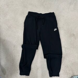 Black Nike joggers